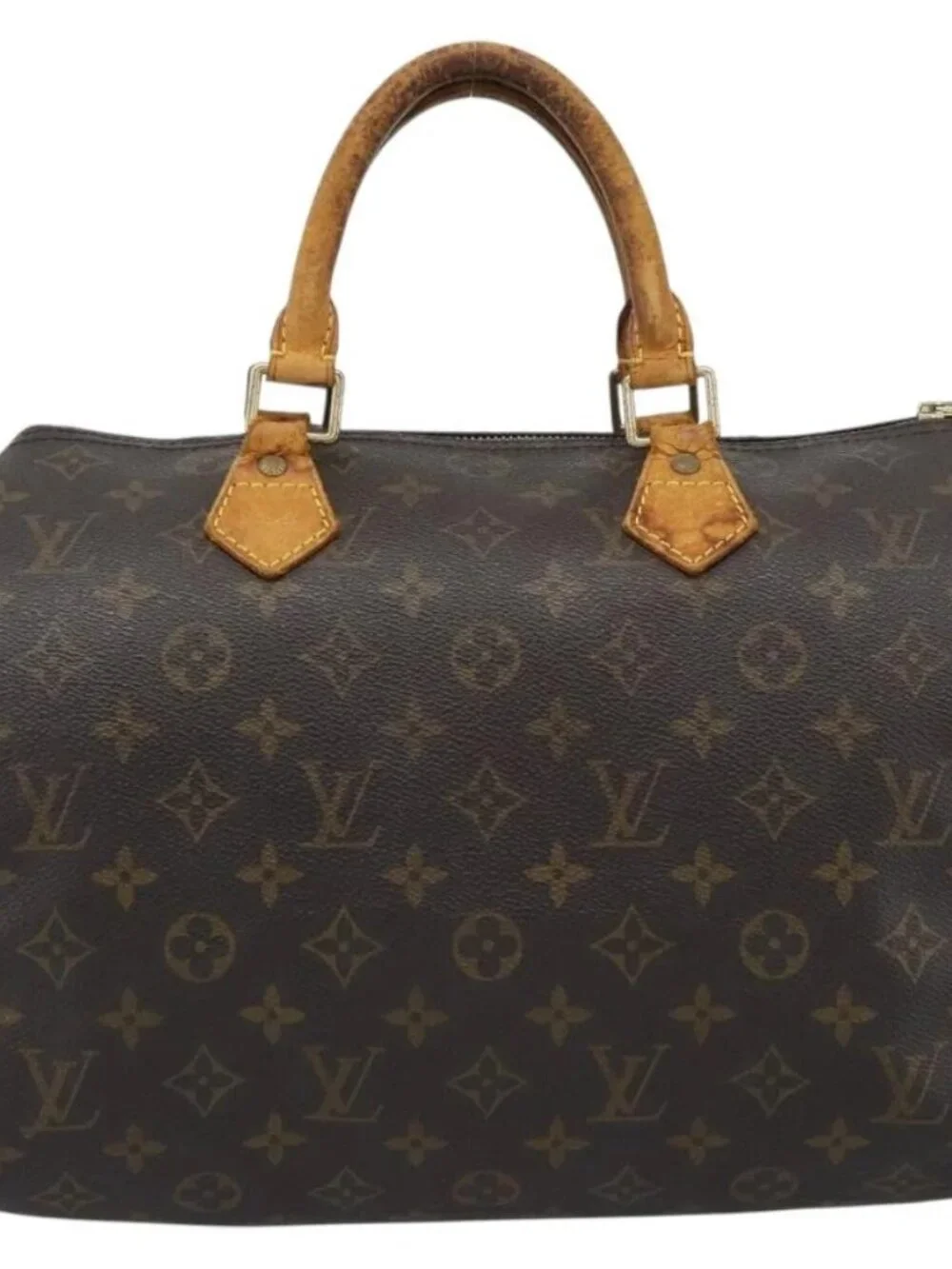 LOUIS VUITTON Monogram Speedy 30 Hand Bag M41526 LV Auth 189238